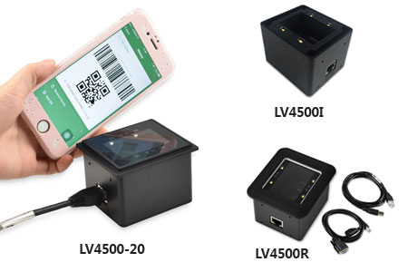 LV4500系列二维码扫描模组的R、I、20版本可满足不同应用场合,如地铁闸机、自助设备、社区门禁和智慧停车场等 LV4500系列二维码扫描模组的R、I、20版本可满足不同应用场合,如地铁闸机、自助设备、社区门禁和智慧停车场等
